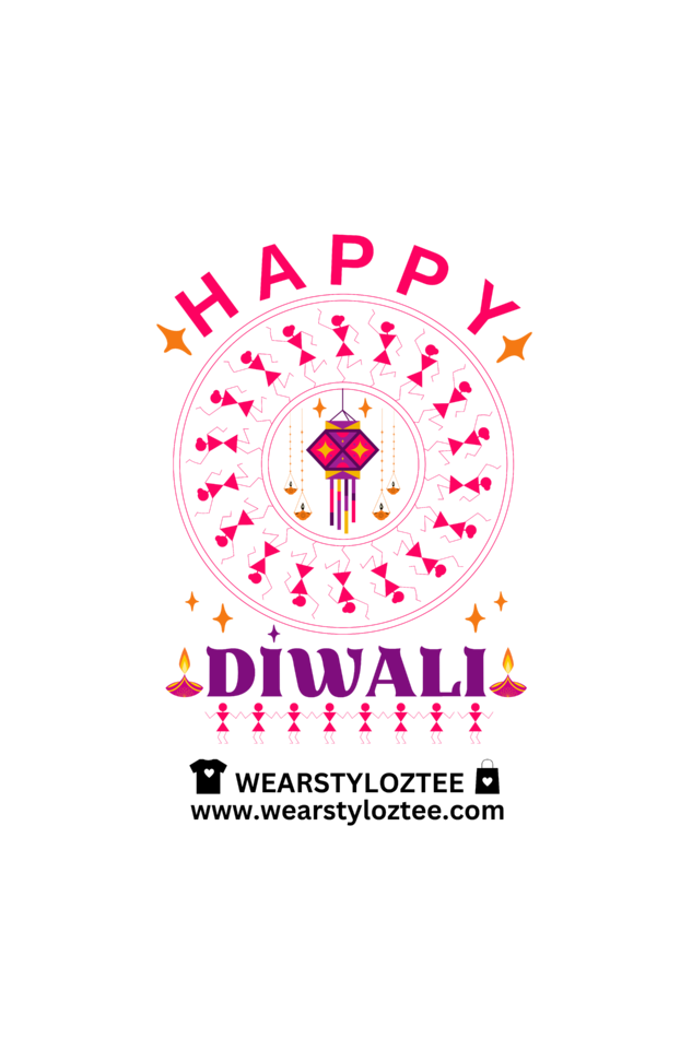 Happy Diwali tote bag garuri kharade