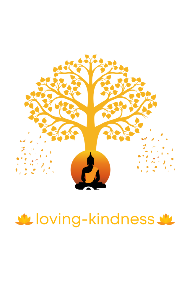Metta Bhavana Loving and kindness from Pali to English -Ladies tee
