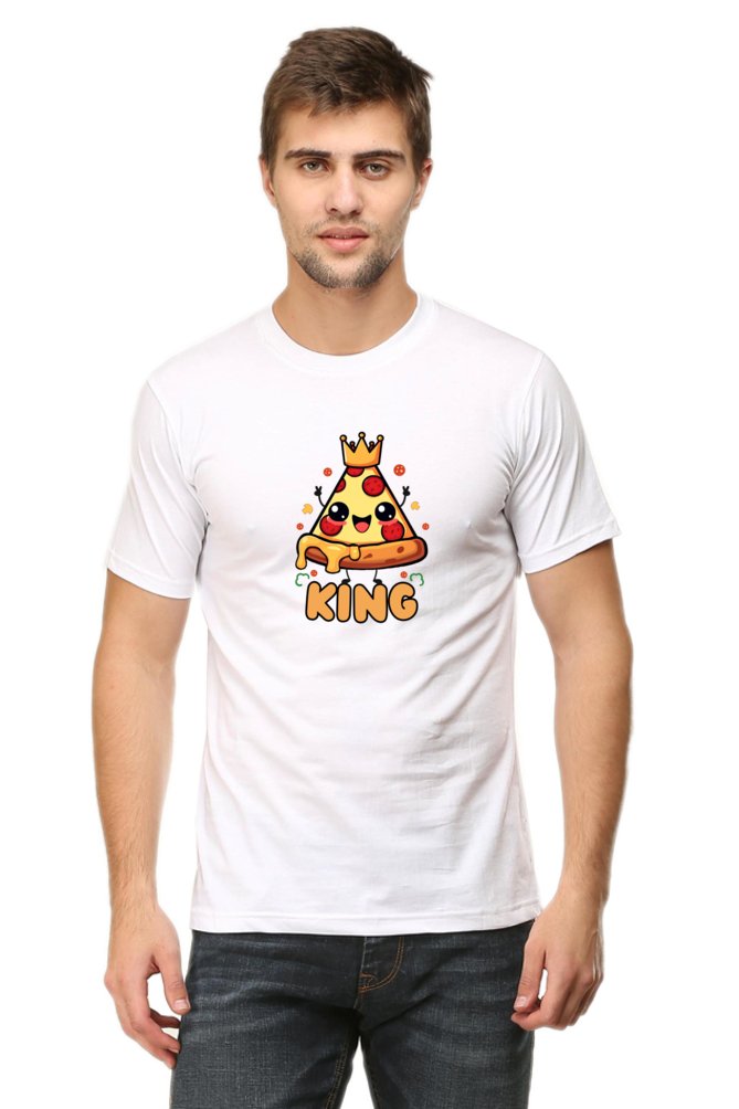 Pizza king Fathers Short sleve t shirt