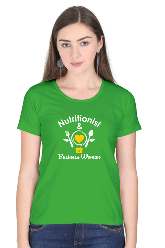 nutritionist & business woman ladies tee