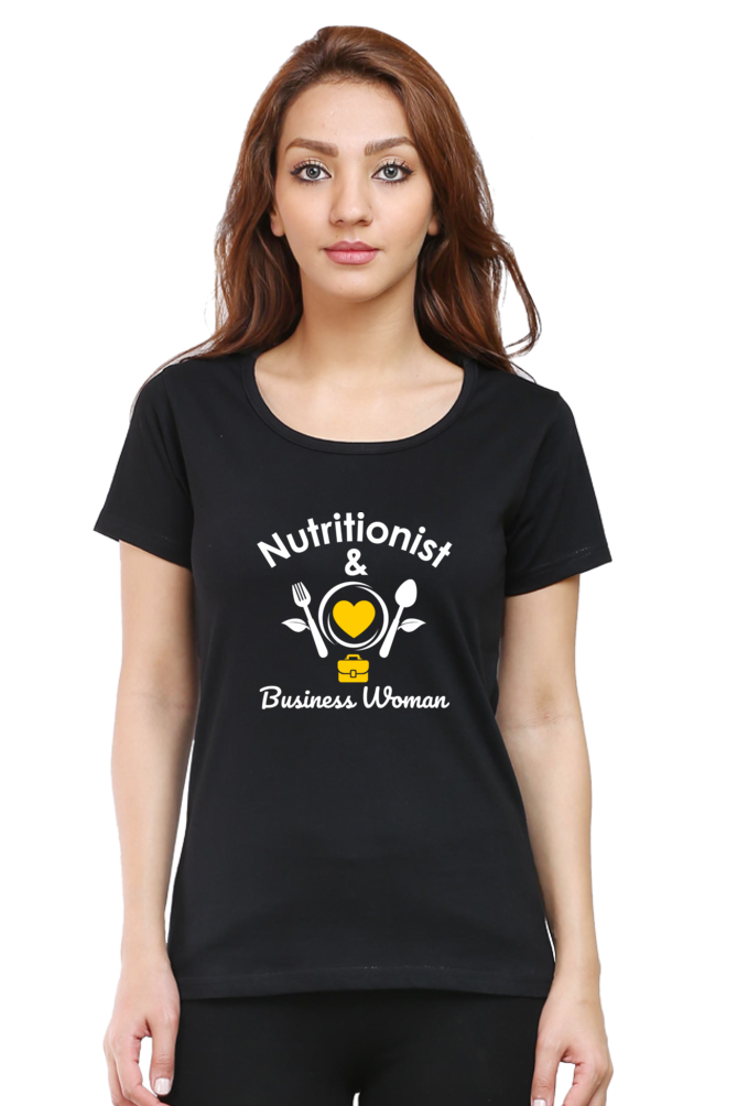 nutritionist & business woman ladies tee
