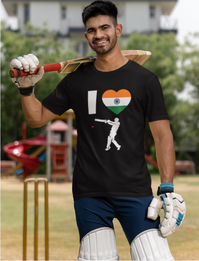 I love Cricket - Independence day Mens Classic T-Shirt