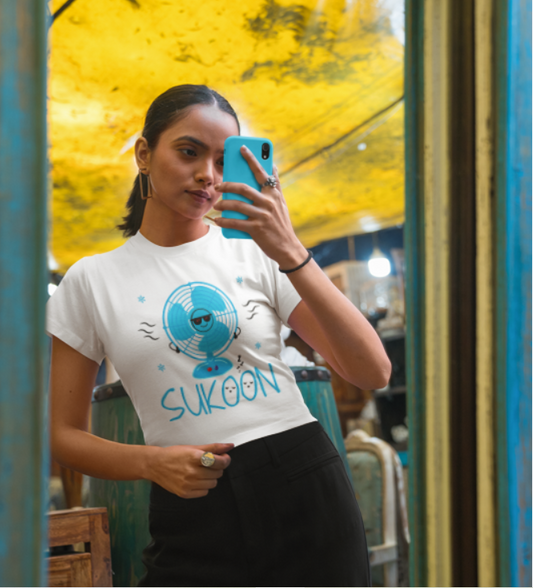 Fan-Tastic Summer Cool  -Crop top FC39