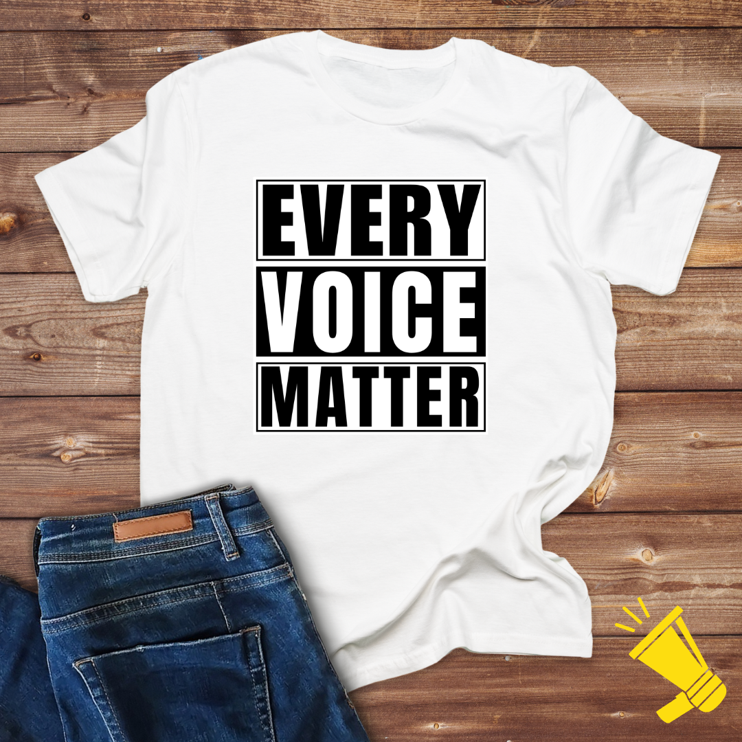 Every Voice Matter-( free speech, equality, and justice) Ladies Classic t shirt