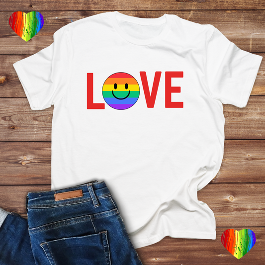 Love -Pride -emoji Unisex T- shirt