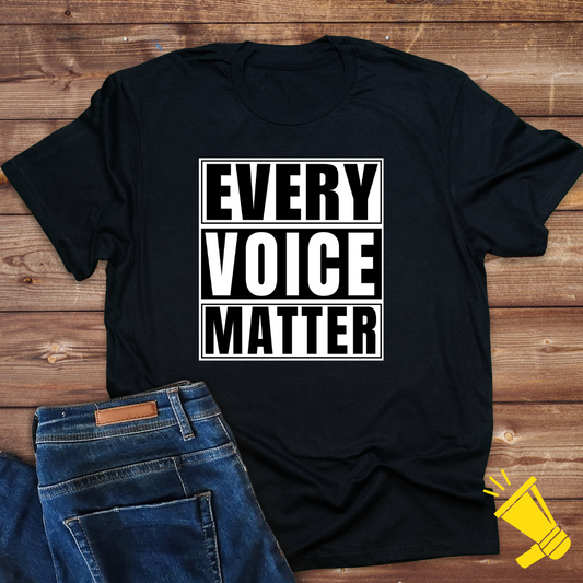 Every Voice Matter-(  free speech, equality, and justice) Ladies Classic t shirt