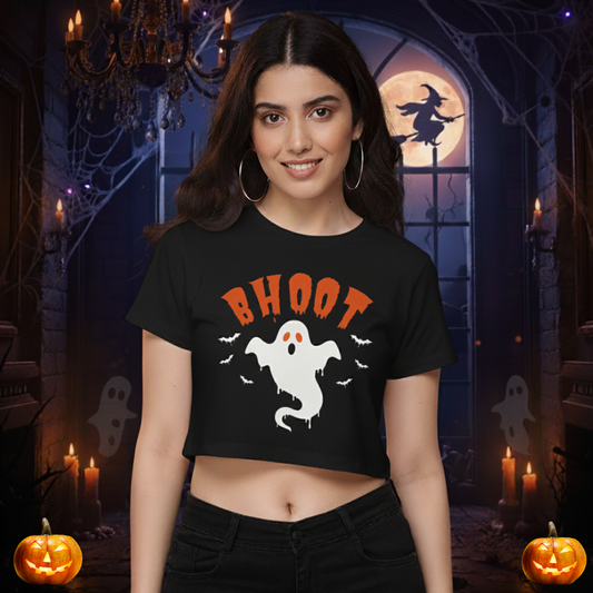 Haloween Bhoot -Crop Top