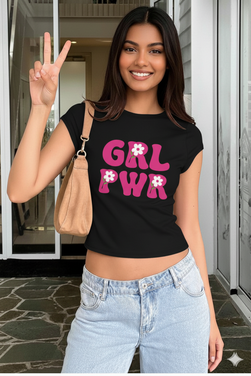 Girl Power -Baby Tee
