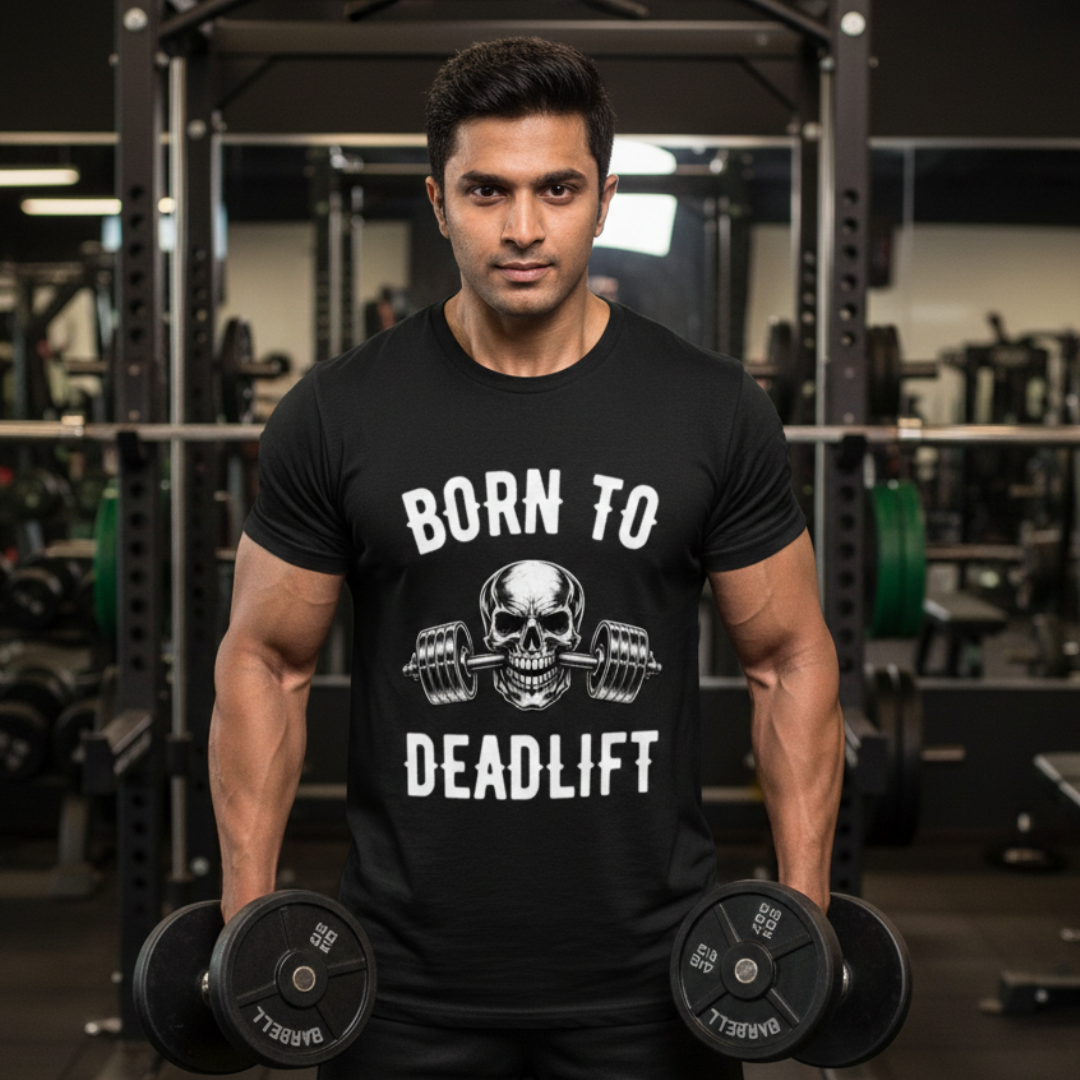 Born to Deadlift -Unisex Classic Crew T-Shirt