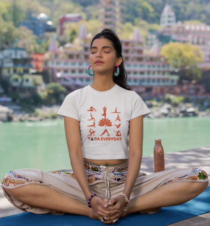 Yoga Everyday-Women's crop Top
