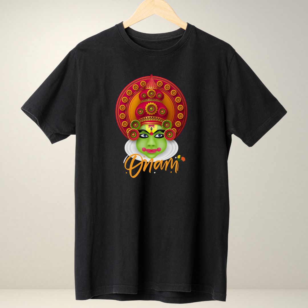 Onam - Kathakali Kerala - Mens Short sleeve t shirt