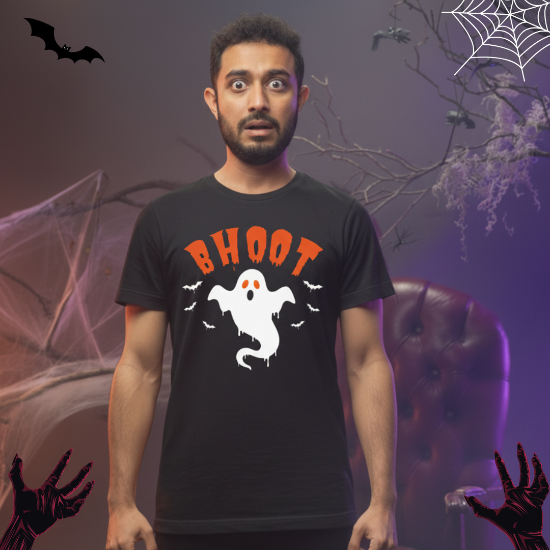 Halloween Bhoot -Classic Crew T-Shirt