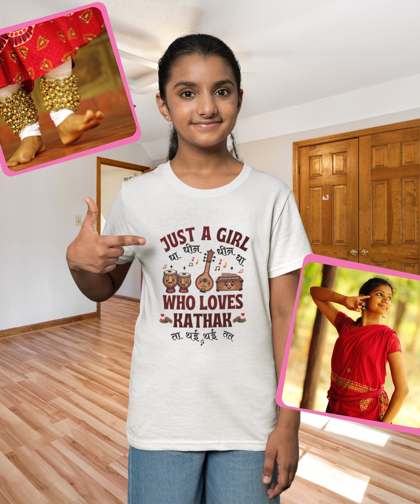 Just a Girl who Likes Kathak for Teens Girl