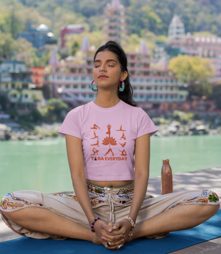 Yoga Everyday-Women's crop Top