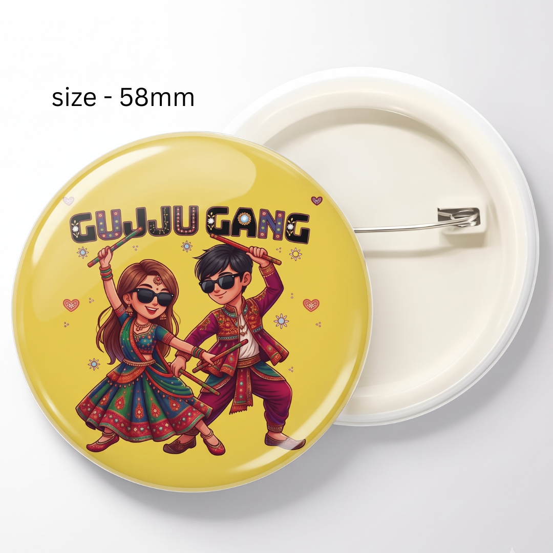 Gujju Gang -Navratri Badge