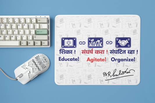 Educate ! Agitate !Organized -Mouse pad