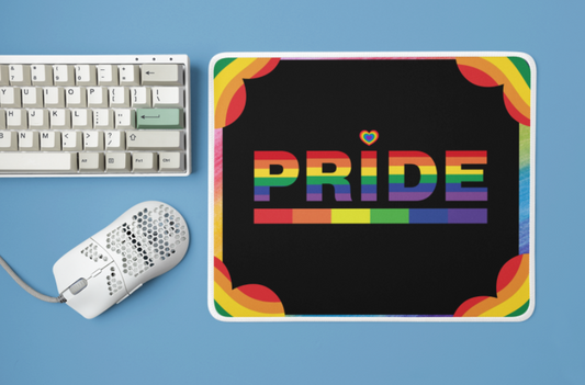 Pride colours- Support LGBTQ -Square Mouse pad