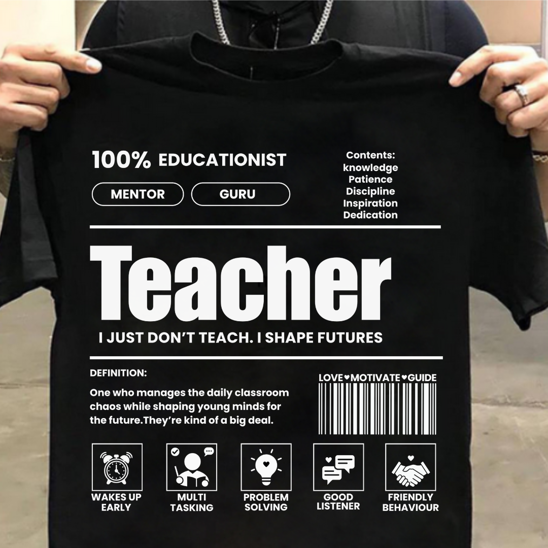TEACHER-EDUCATIONIST -qualities Unisex Classic Crew T-Shirt