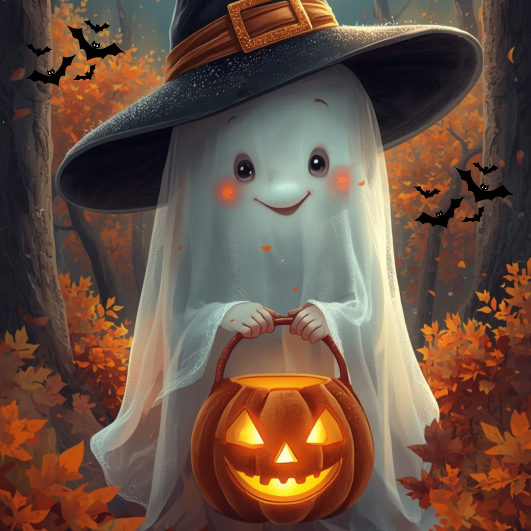 Desi Bhoot & Boo-Cute Ghost Halloween