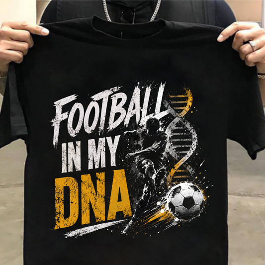 Football In my DNA -Soccer Lover Unisex Classic Crew T-Shirt