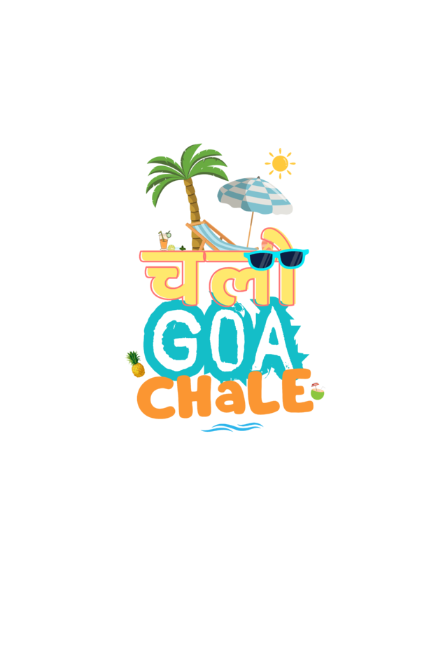 Chalo Goa Chale -Mens Short sleeve t shirt