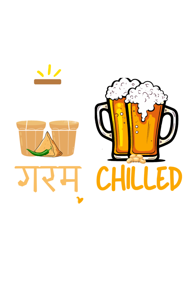 Garam at am Vs Chilled at PM-Ladies tee