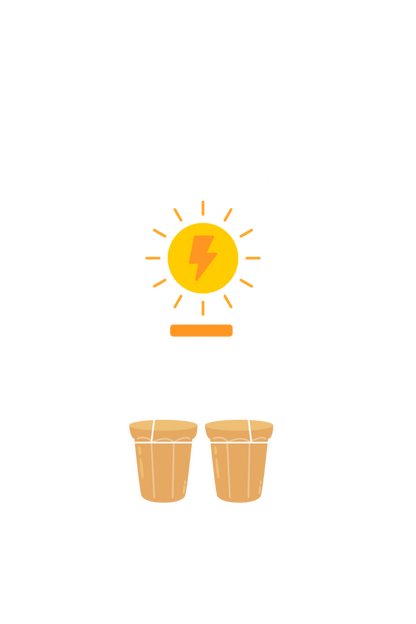 Powered By Tea ( Chai) mens Tee