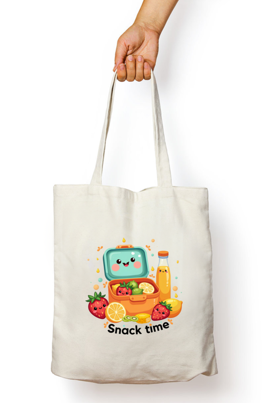 "Tiffin Time healthy Delight-Zipper Tote bag