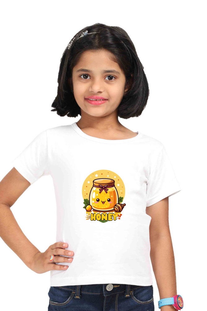 Double the Sweetness! Honey Kawaii Tees for Twins girl t -shirt