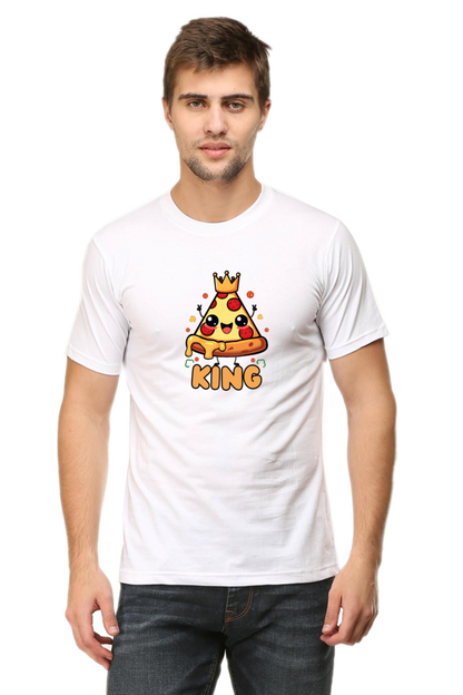 Pizza king Fathers Short sleve t shirt