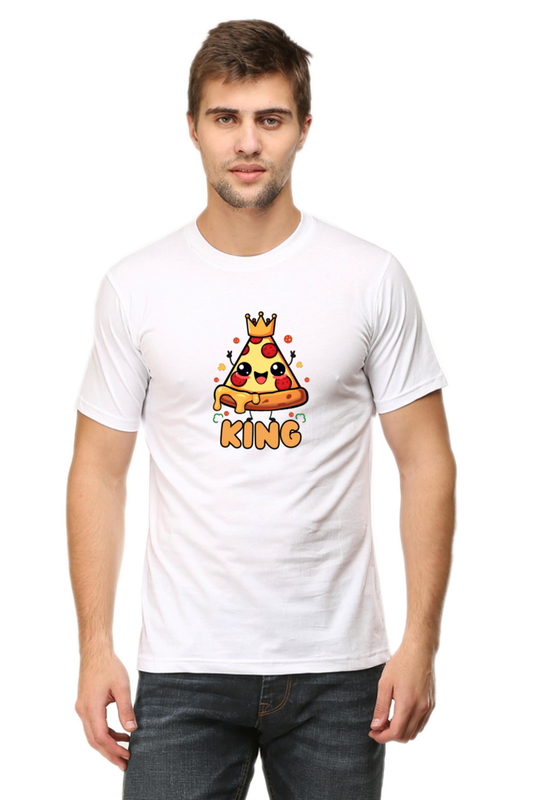 Pizza king Fathers Short sleve t shirt