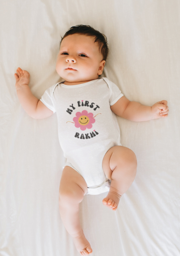 My first Rakhi -Kids Rompers( 0 TO 12M)