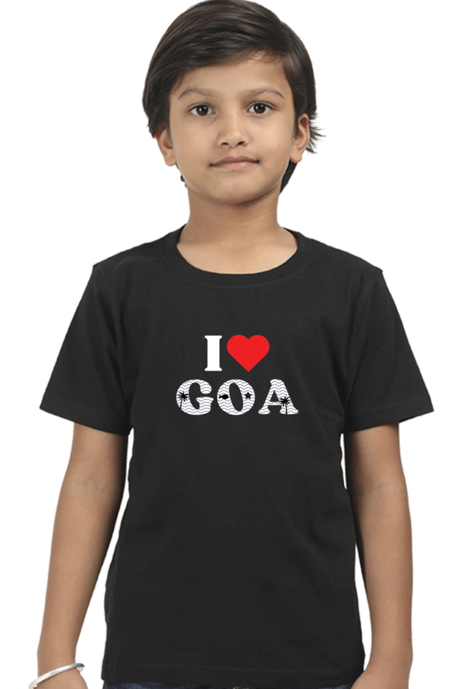 i love goa - Goa Lover Kids boy's t shirt