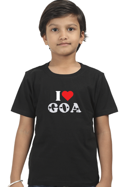 i love goa - Goa Lover Kids boy's t shirt