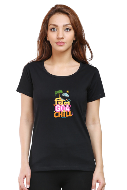 Chill Goa Chill -Womens Short sleeve t shirt