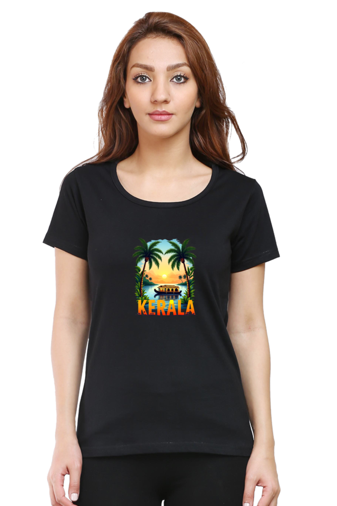 Kerala - Sunset Serenity Womens Classic Short sleeve T shirt