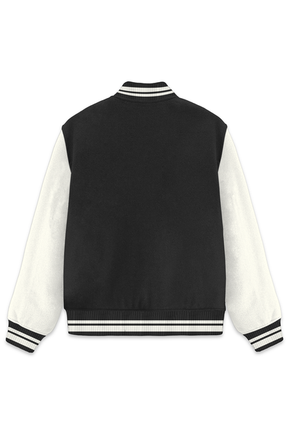 Letter M On the Chest pocket Varsity Jacket