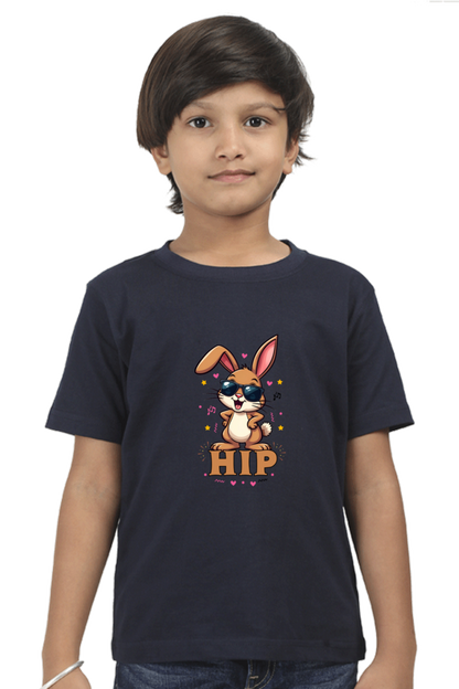 Hip Cute bunny twin boy t shirt