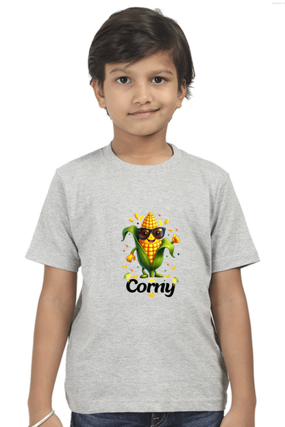 Cute kawaii stylish Corny corn cob for twin boy