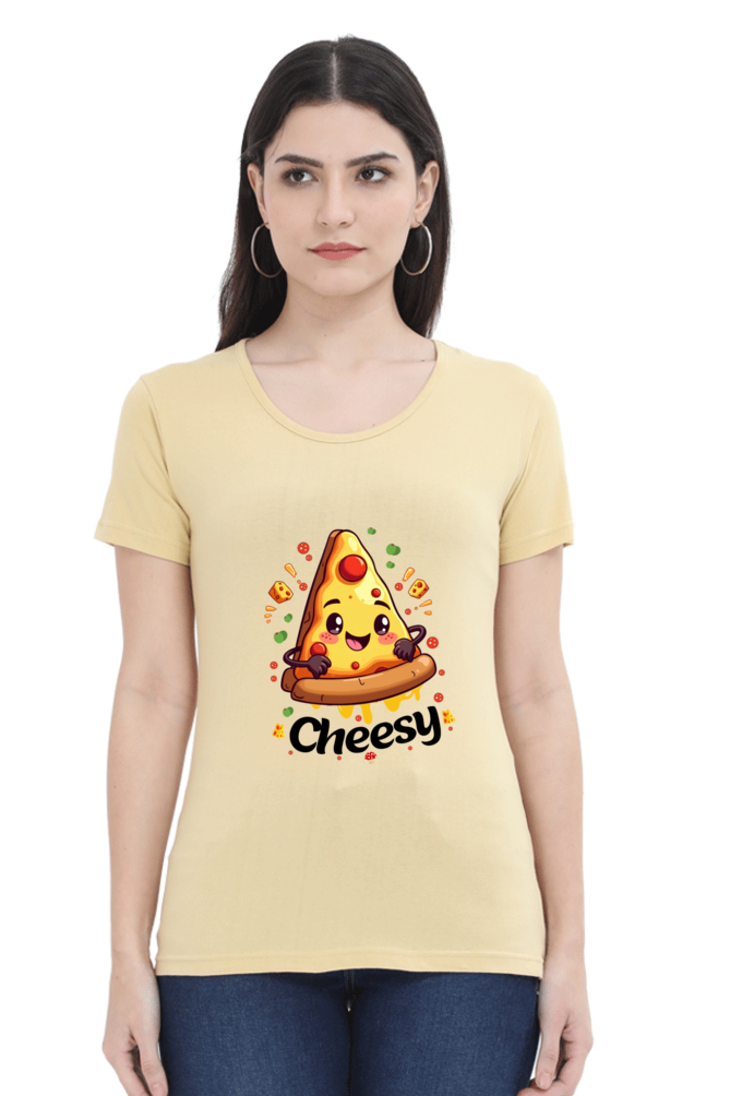 Cheesy Cute Pizza Loaded with cheese