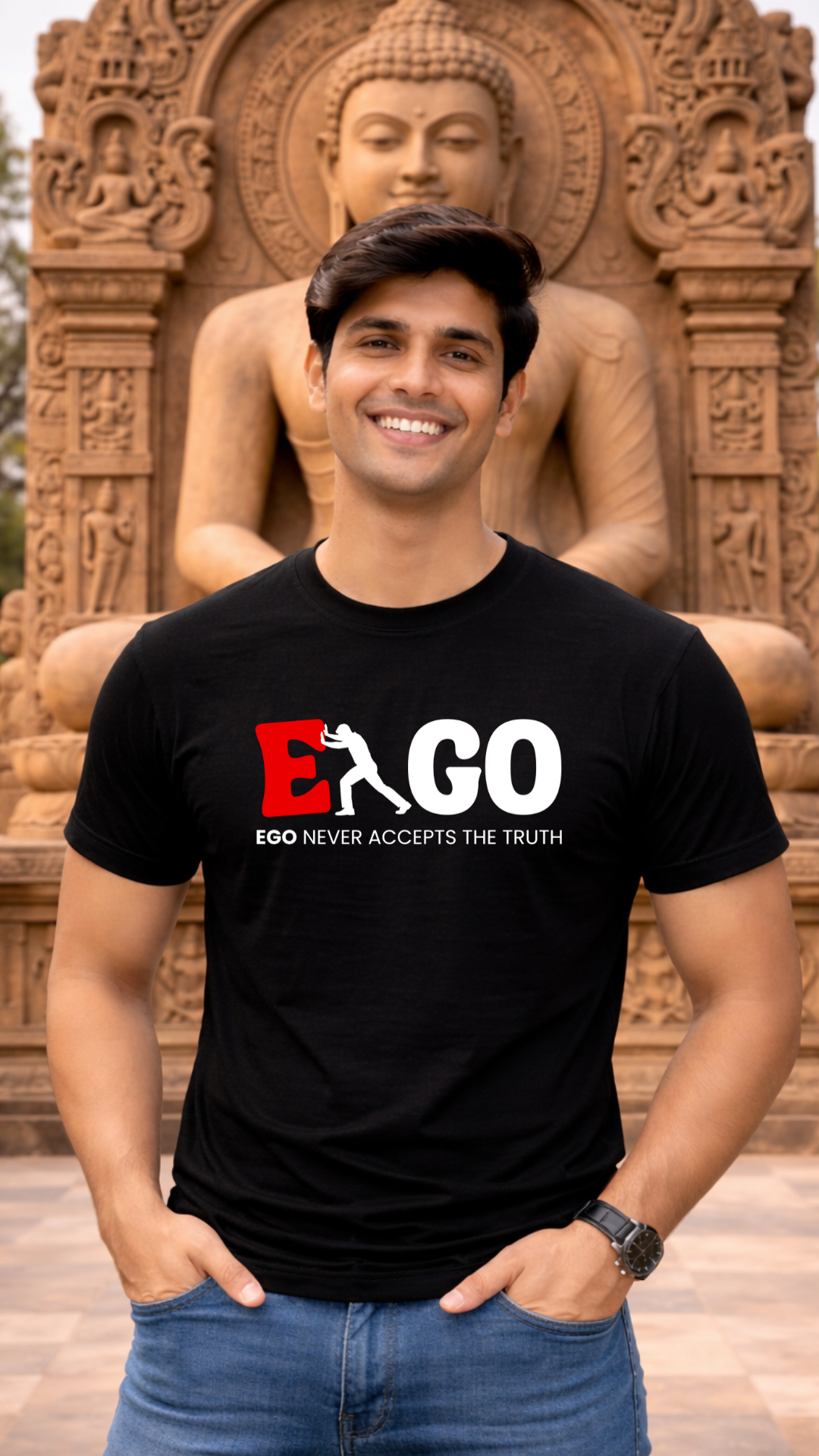 EGO ..Never accepts the Truth Unisex Classic Crew T-Shirt