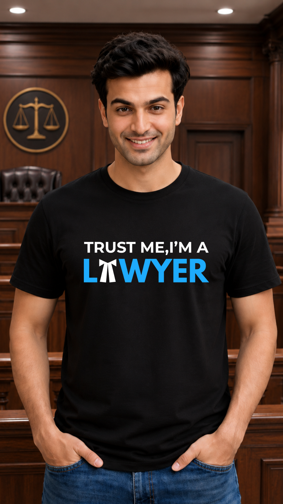 Trust Me I'm a Lawyer -Unisex classic crew  T-Shirt
