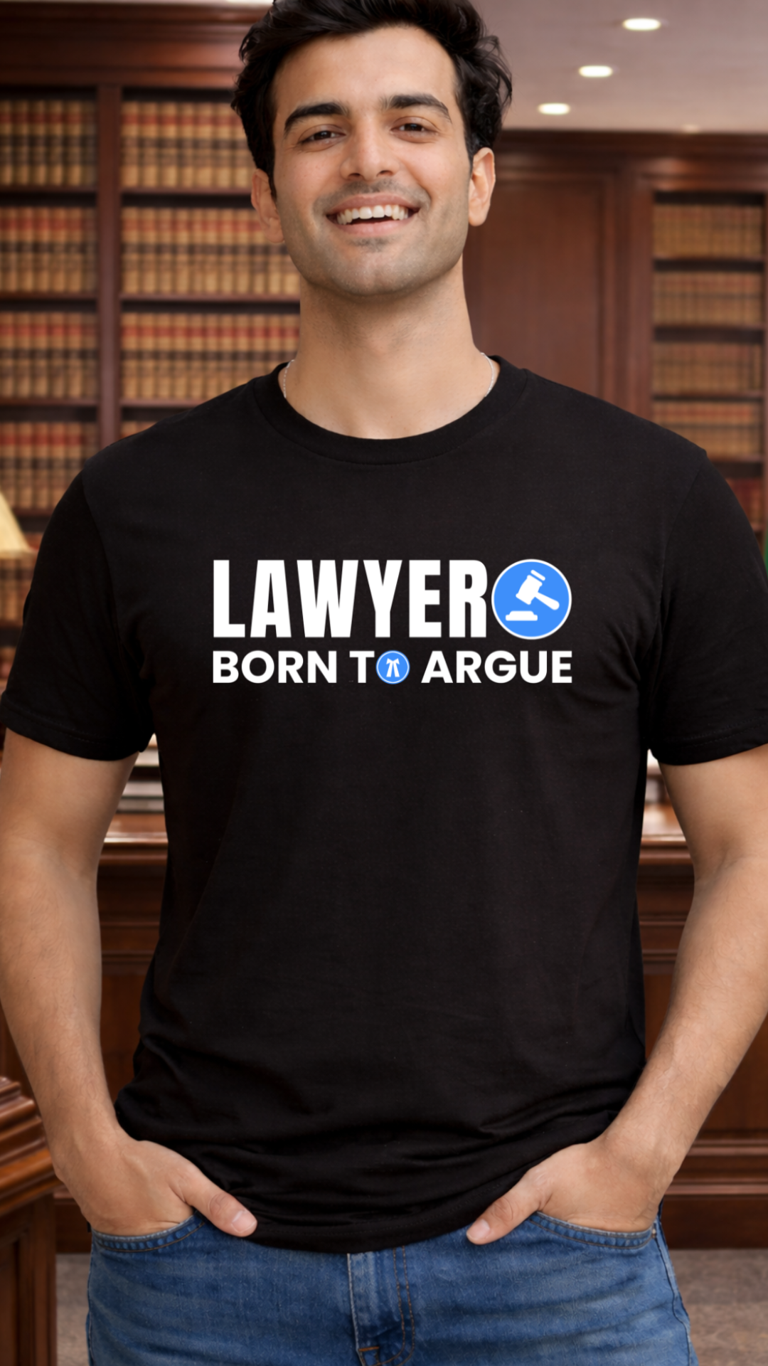 Born to Argue -Lawyers Unisex Classic Crew Neck  T-Shirt