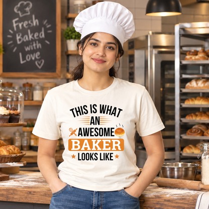 Awesome Baker -Unisex Classic Crew T-Shirt