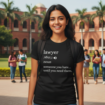 Lawyer Dictionary Definition -Funny Unisex Classic Crew T-Shirt
