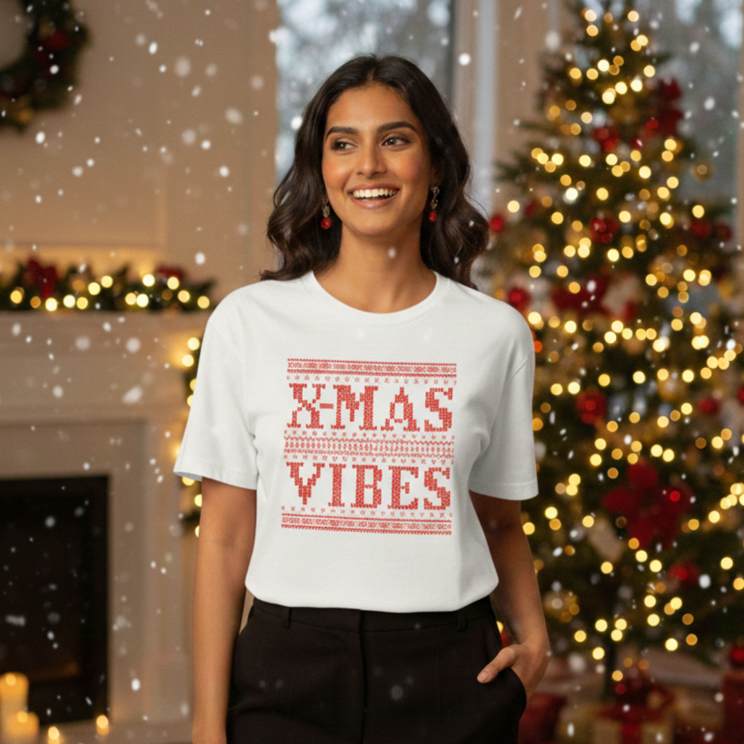X-MAS VIBES -Unisex Standard Crew T-Shirt