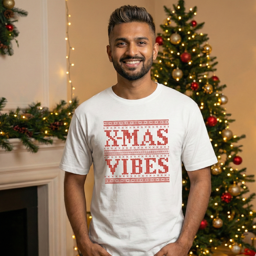 X-MAS VIBES -Unisex Standard Crew T-Shirt
