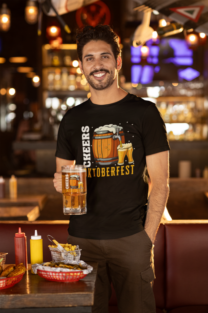 Cheers Oktoberfest Mens Classic Crew T-Shirt