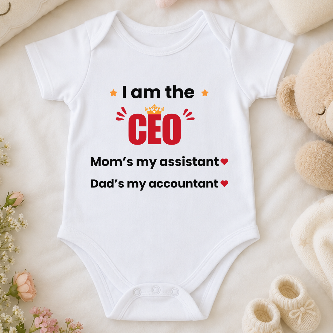 I 'M the CEO -Kids Rompers