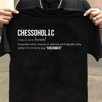 Chessohoilic- Chess lover  Unisex Classic Crew T-Shirt